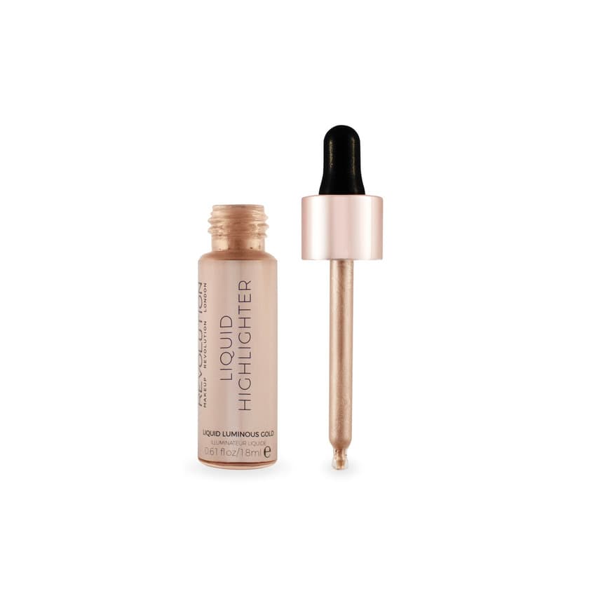 Product Revolution Liquid Highlighter Liquid Luminous Gold 