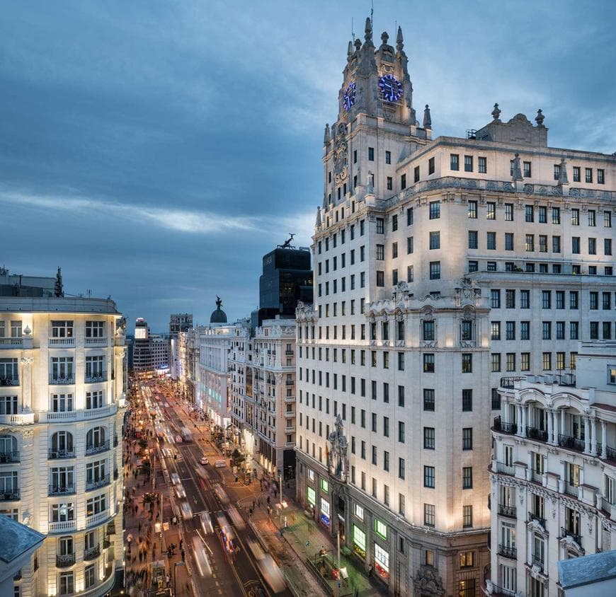 Lugar Gran Vía Madrid 