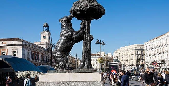 Lugar Puertas del Sol Madrid 