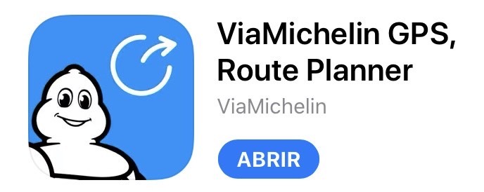 App Via Michelin GPS