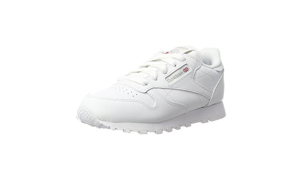 Fashion Reebok Classic Leather, Zapatillas de Running Niños, Blanco