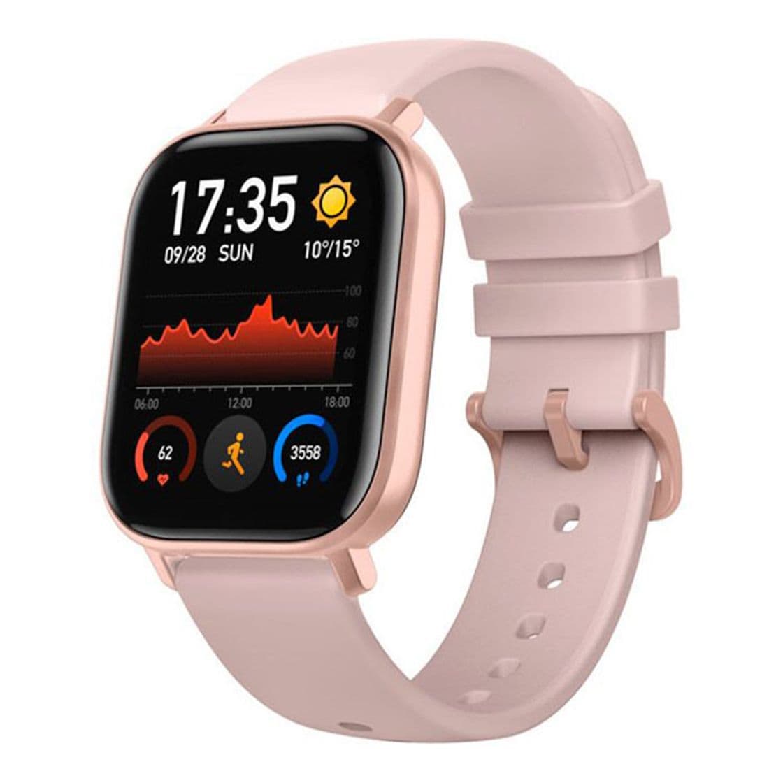 Moda Smartwatch amazfit gts rose