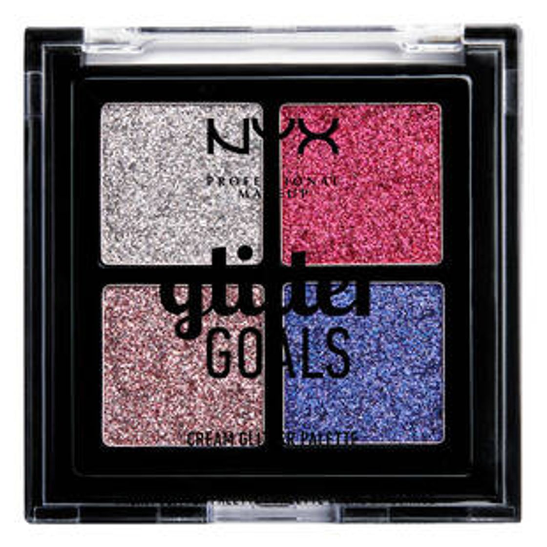 Moda Glitter Goals Cream Quad Palette | NYX Professional Makeup