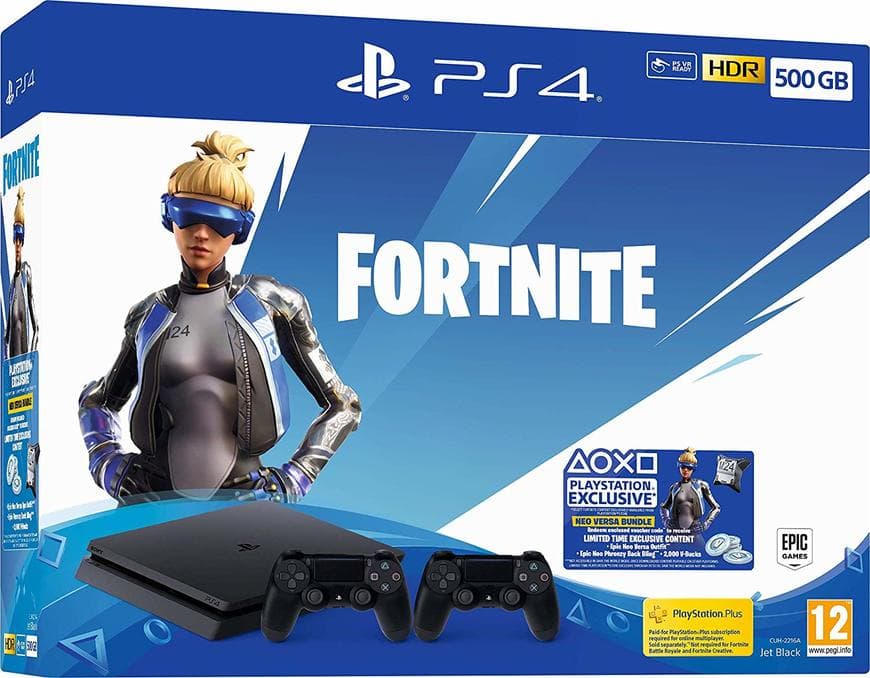 Moda Ps4 com fortnite 500gb