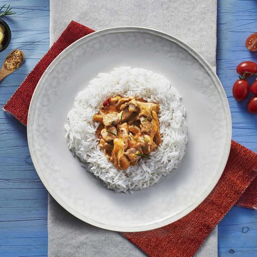 Producto Strogonoff Cremoso de Frango com Arroz Basmati