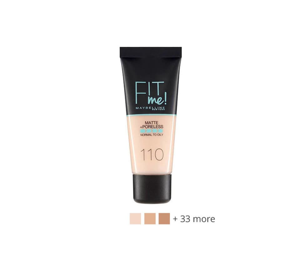 Belleza Maybelline Fit Me Base de Maquillaje Mate