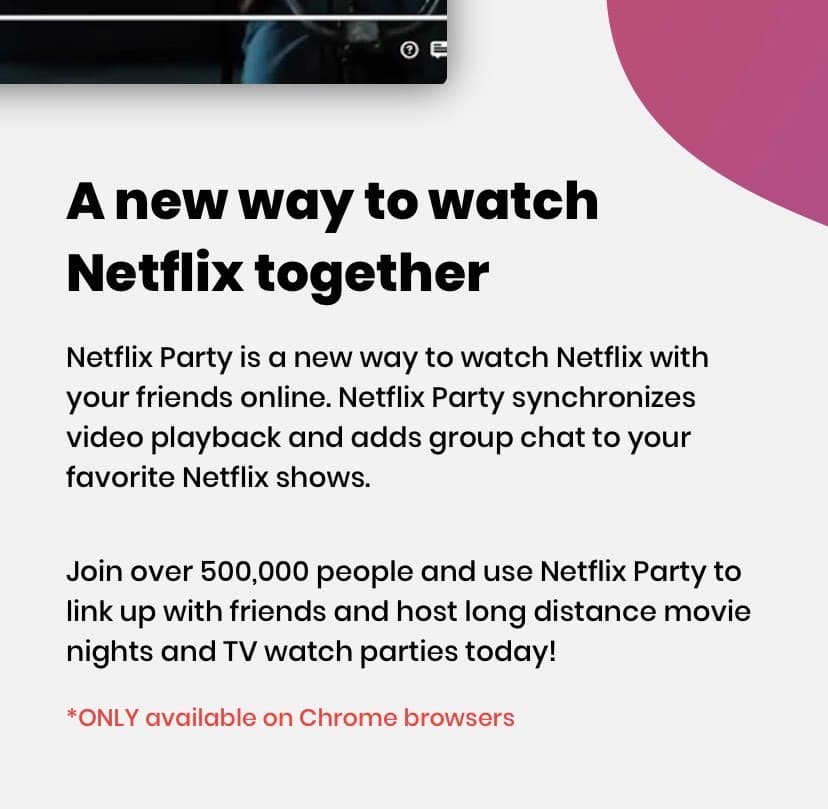 App Netflix Party