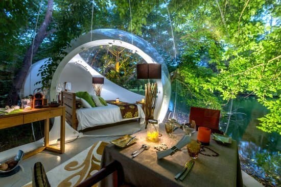 Lugar Bubble Lodge