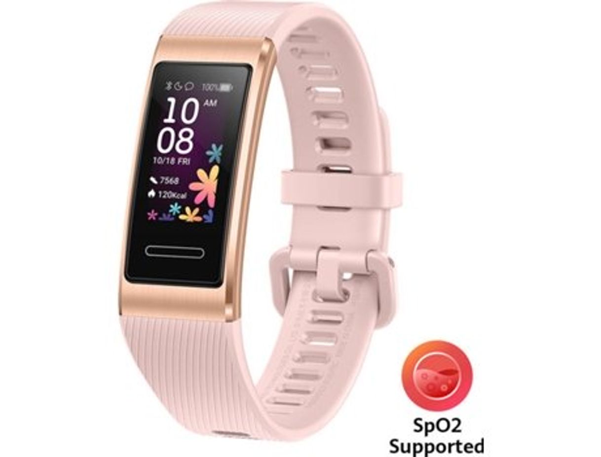 Moda Pulseira Desportiva HUAWEI Band 4 Pro (Bluetooth - Suporta SpO2 ...