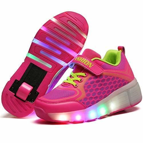 Producto Charmstep Unisex Niños LED Parpadea Zapatos con Ruedas