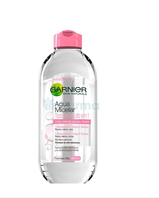 Moda AGUA MICELAR TODO EN 1 GARNIER