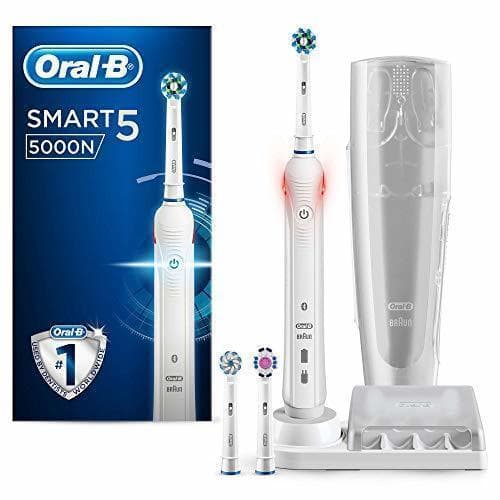 Lugar Oral-B Smart 5 5000N CrossAction - Cepillo Eléctrico 1 Blanco Conectado