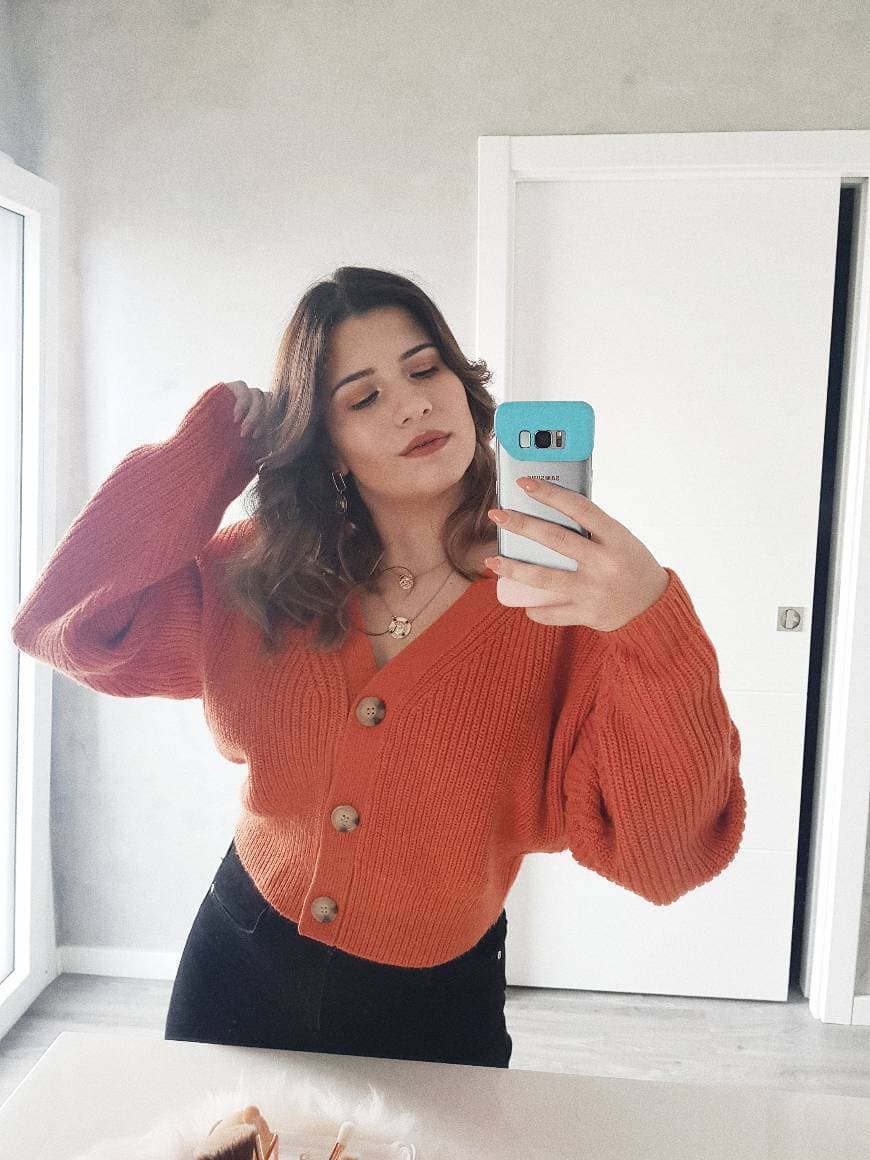 Product Orange cardigan