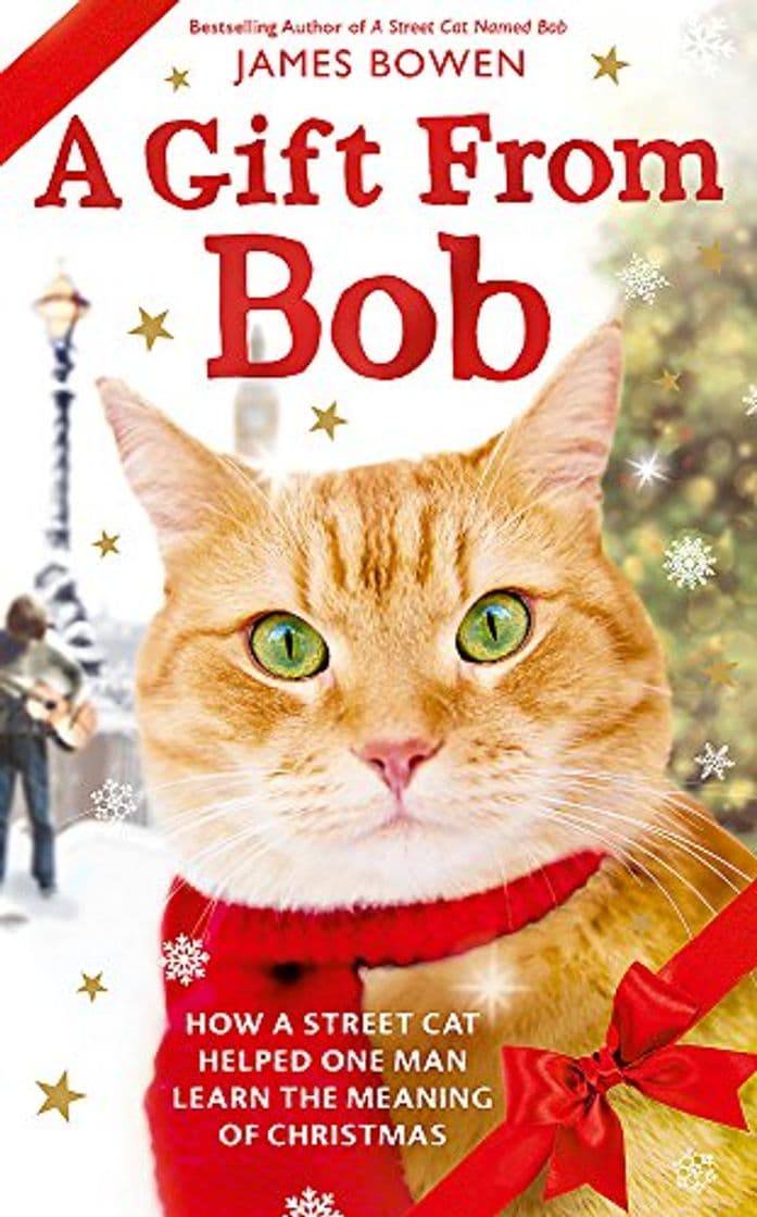 Libro A Gift from Bob: How a Street Cat Helped One Man Learn the Meaning of Christmas