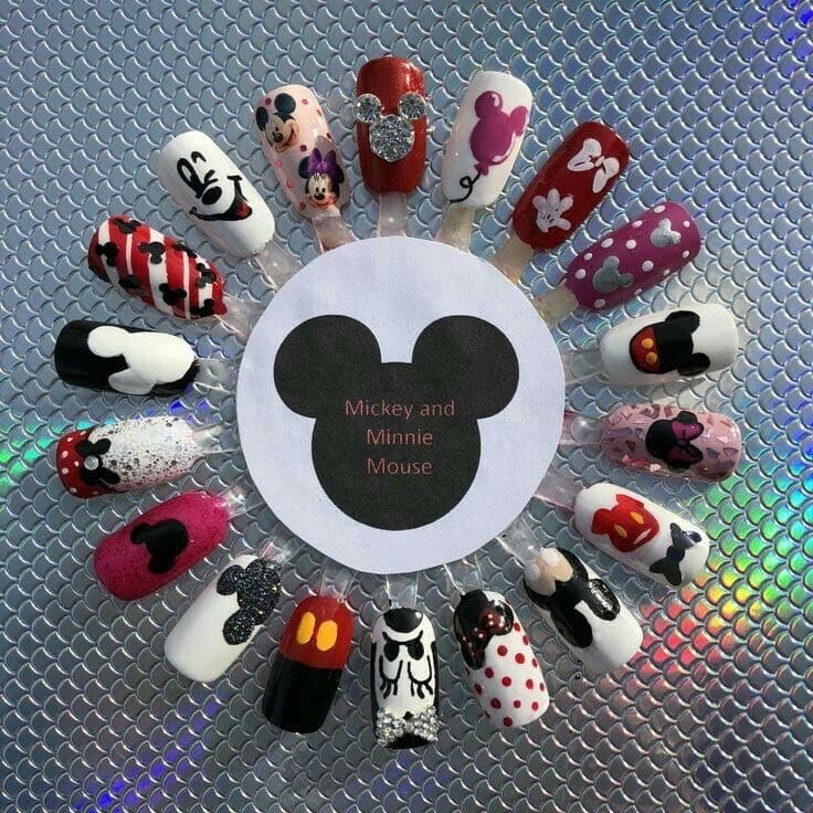 Fashion Mickey and Minnie