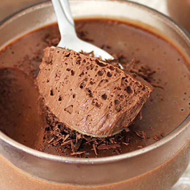 Moda Mousse de chocolate 