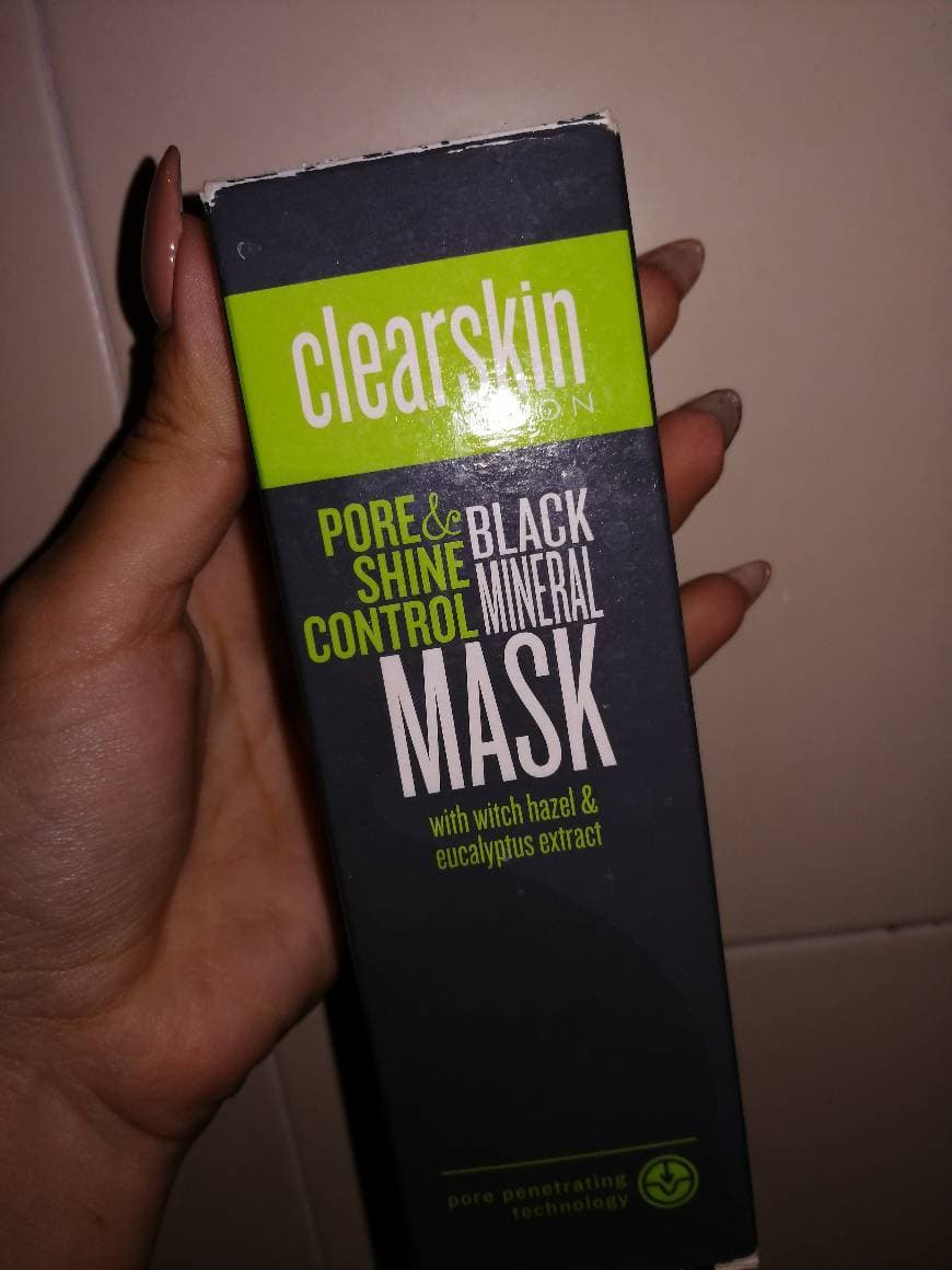 Product Black Mineral Mask