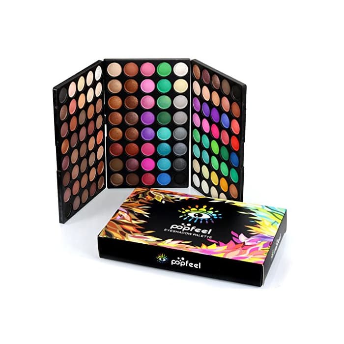 Fashion Tefamore Paleta De Sombra De Ojos 120 Colores De Polvos Cosméticos En