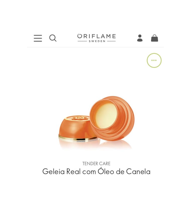 Producto Geleia Real com Óleo de Canela