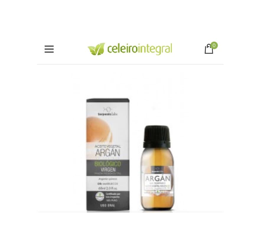 Producto Óleo de argan