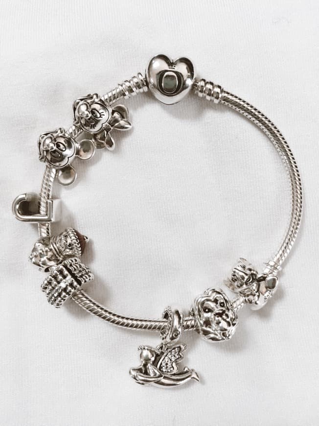 Fashion Pandora Moments - Pulsera de Mujer de Plata de Ley