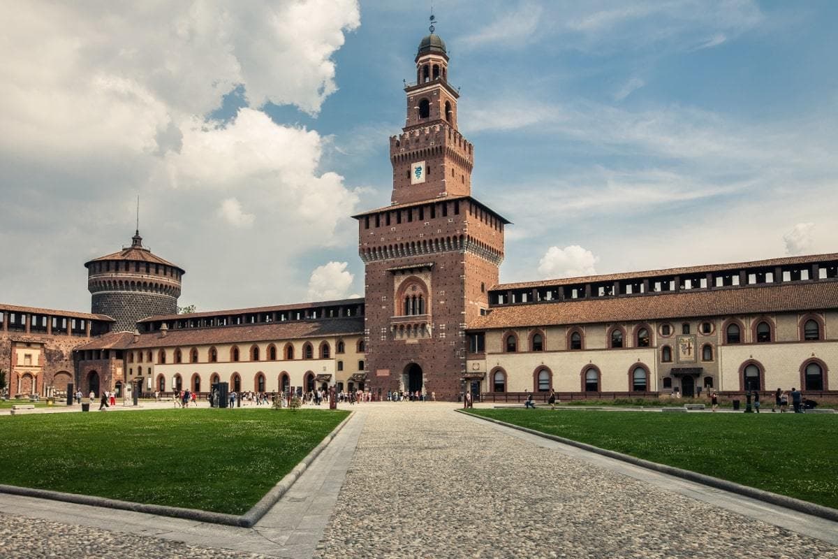 Lugar Castillo Sforzesco