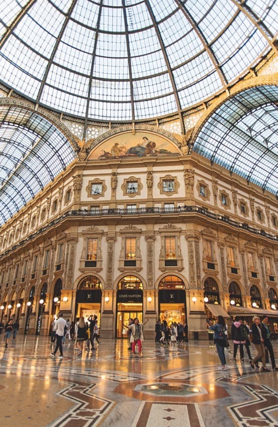 Lugar Galería Vittorio Emanuele II