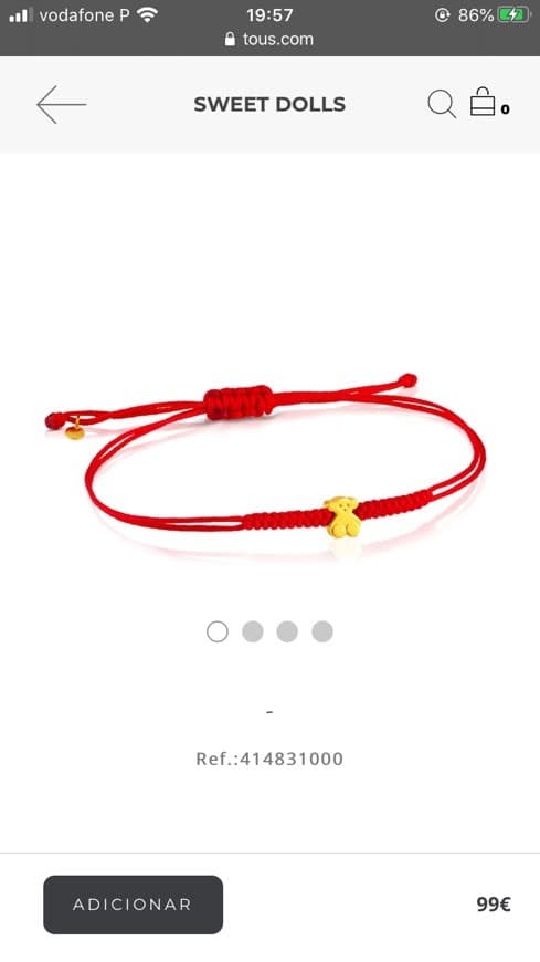 Producto Pulseira tous