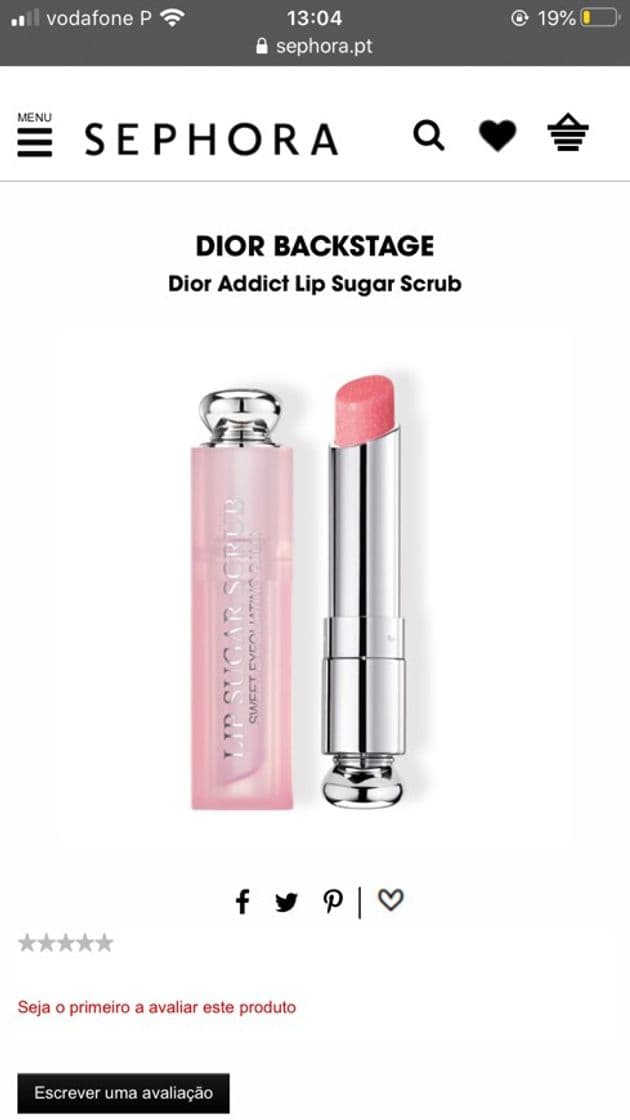 Product Dior Addict Lip Sugar Scrub 