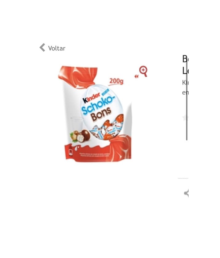 Product Schoko-Bons kinder