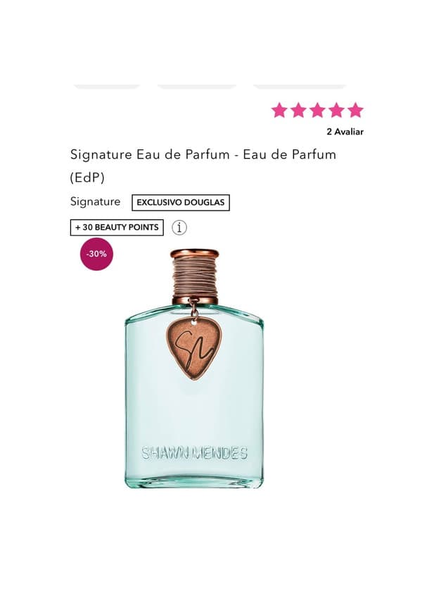 Producto Perfume shawn Mendes