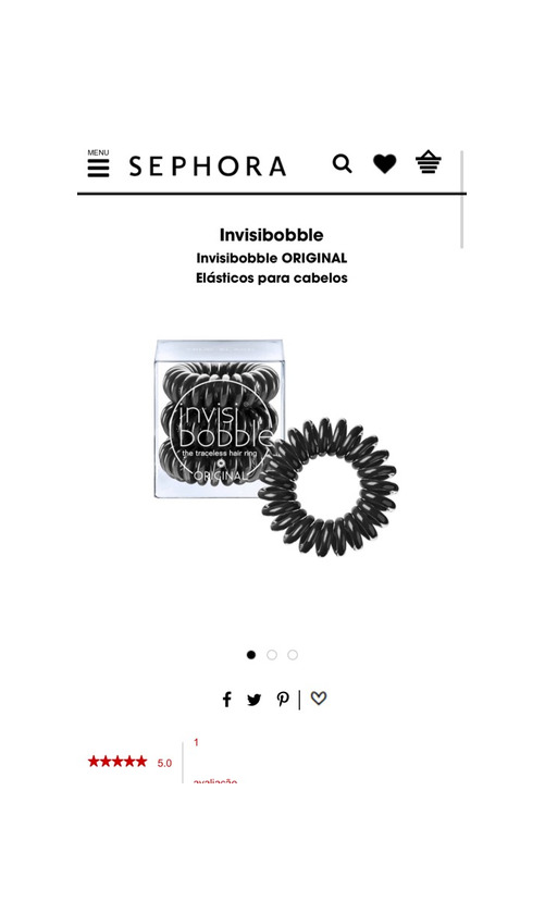 Product Invisibobble normal preto 