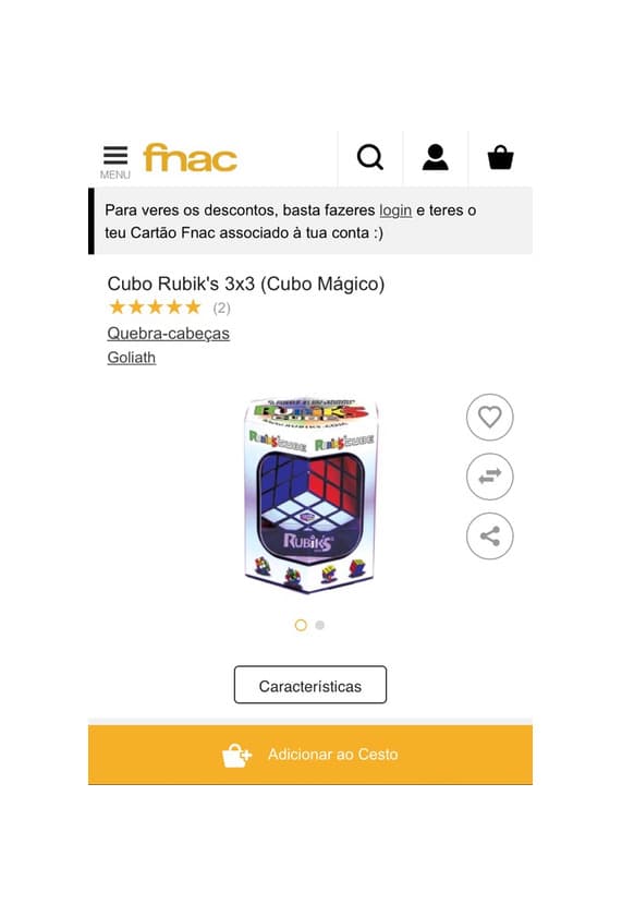 Producto Cubo mágico