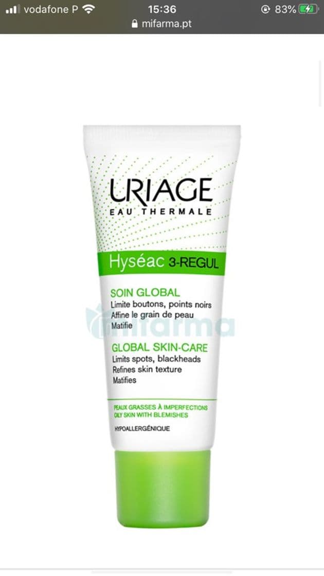 Producto Creme uriage