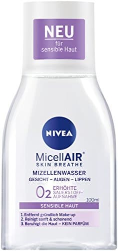 Belleza Nivea Mice llair Skin Breathe Mizell Agua Sensitive piel, 6 unidades