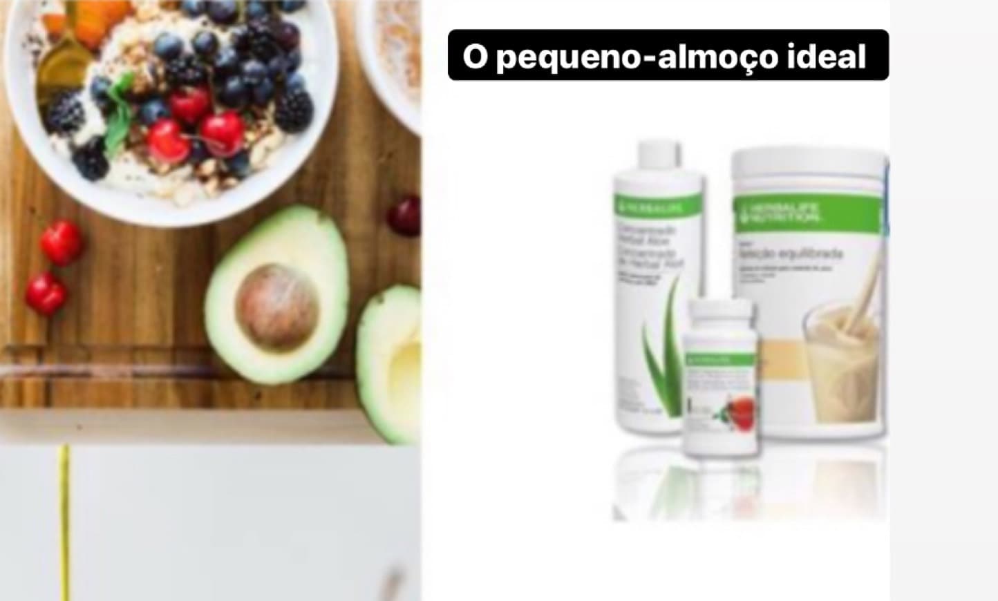 Producto Pequeno almoço ideal Herbalife 