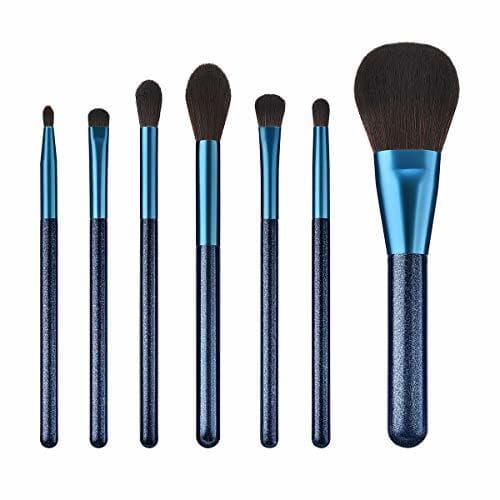 Beauty Lurrose 7 unids Mango De Madera Suave Fibra Sintética Cerdas Pincel de