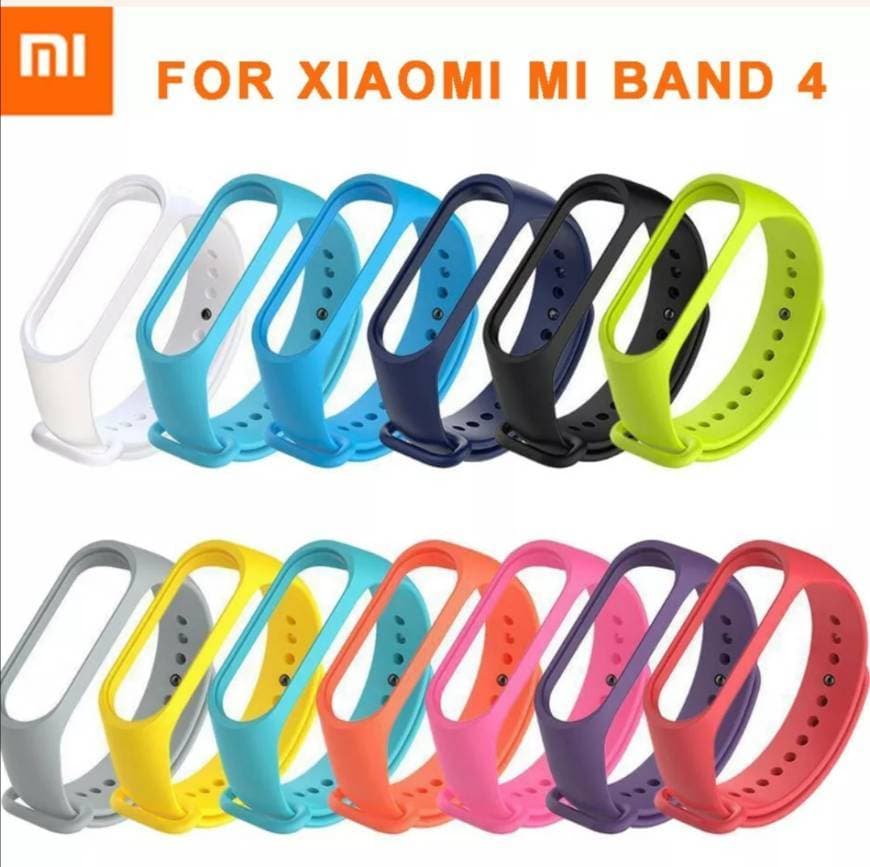 Fashion Pulseiras de silicone para mi band 4