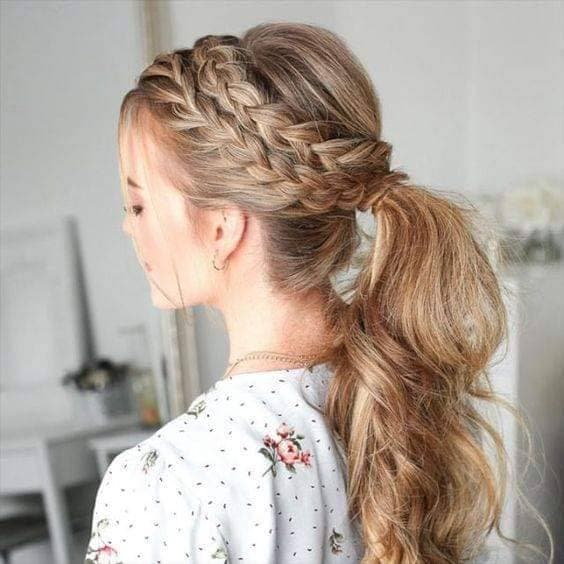 Producto Penteado com tranças 