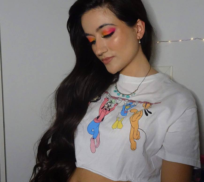 Product T-shirt Cropped bershka Disney 