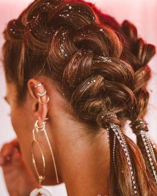 Moda Penteado de tranças 