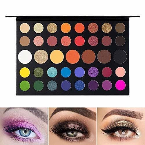 Belleza UCANBE Paleta de sombra de ojos Maquillaje Contorno metálico Sombra de ojos