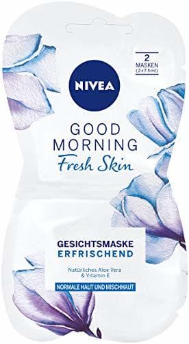 Beauty Nivea Good Morning Fresh Skin Máscara Facial, 12 unidades