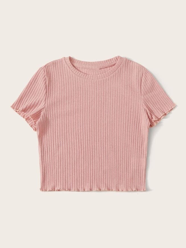 Moda T-shirt rosa- shein 