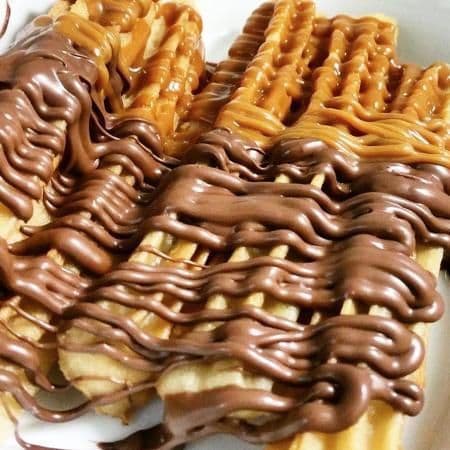 Fashion churros de Nutella