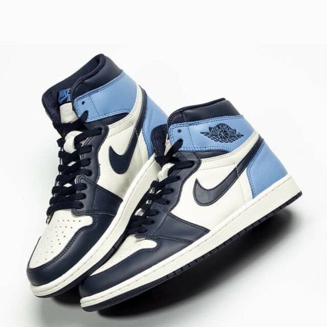 Moda Nike Jordan 1 Retro High Obsidian UNC 