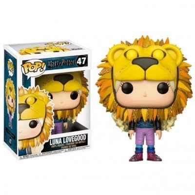 Moda Harry Potter Luna Lovegood with Lion Head