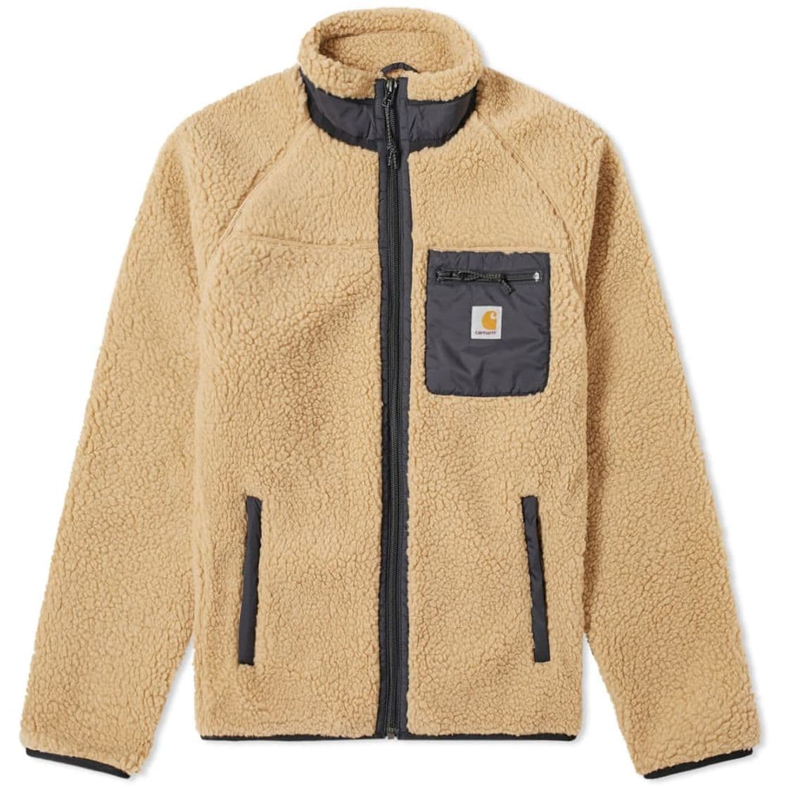 Moda Carhartt WIP Prentis Fleece Jacket Dusty Hamilton Brown