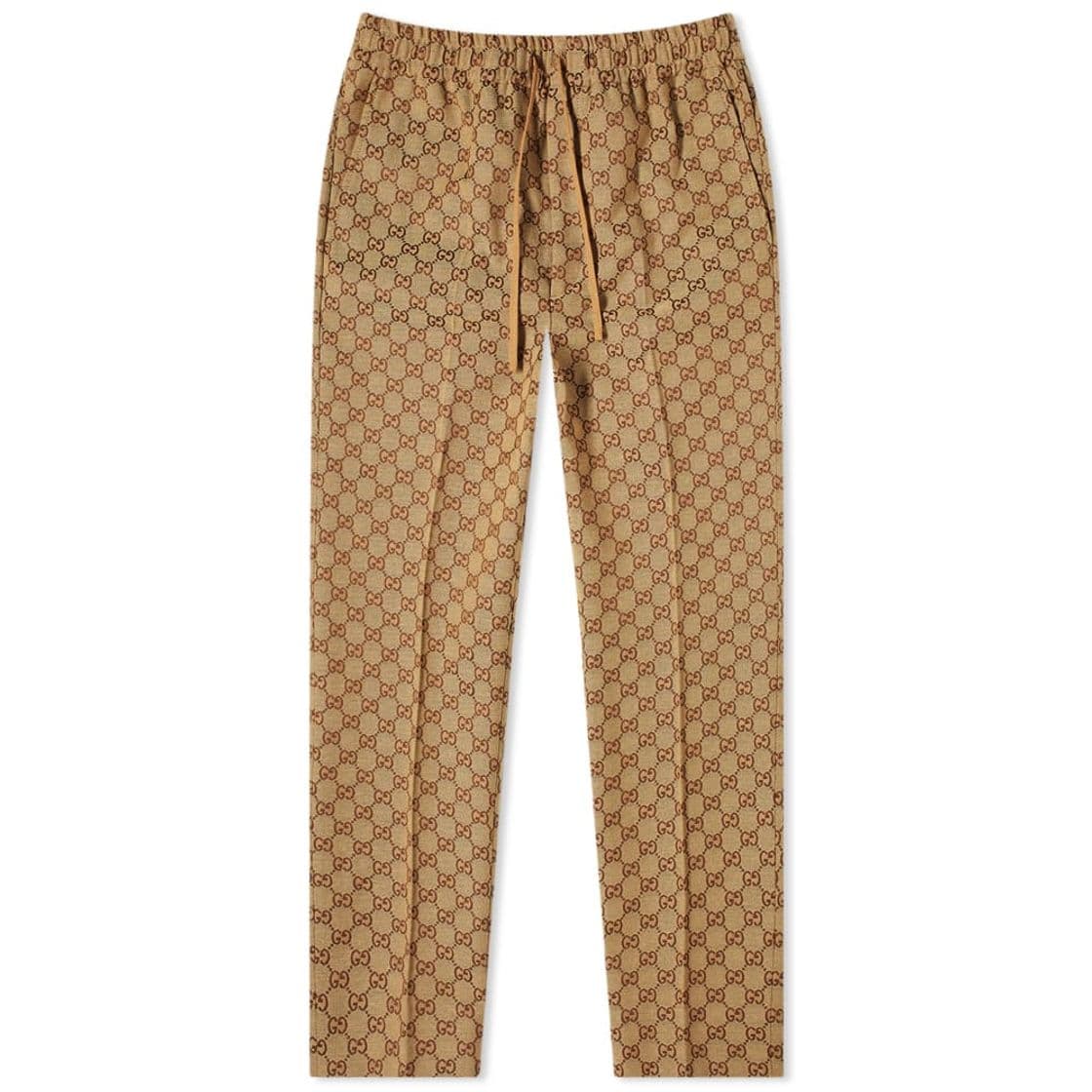 Moda Gucci Jacquard Pant Tan 