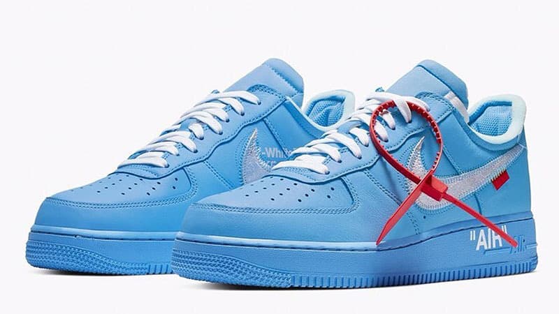 Fashion Nike Air Force 1 Low Off-White MCA University Blue